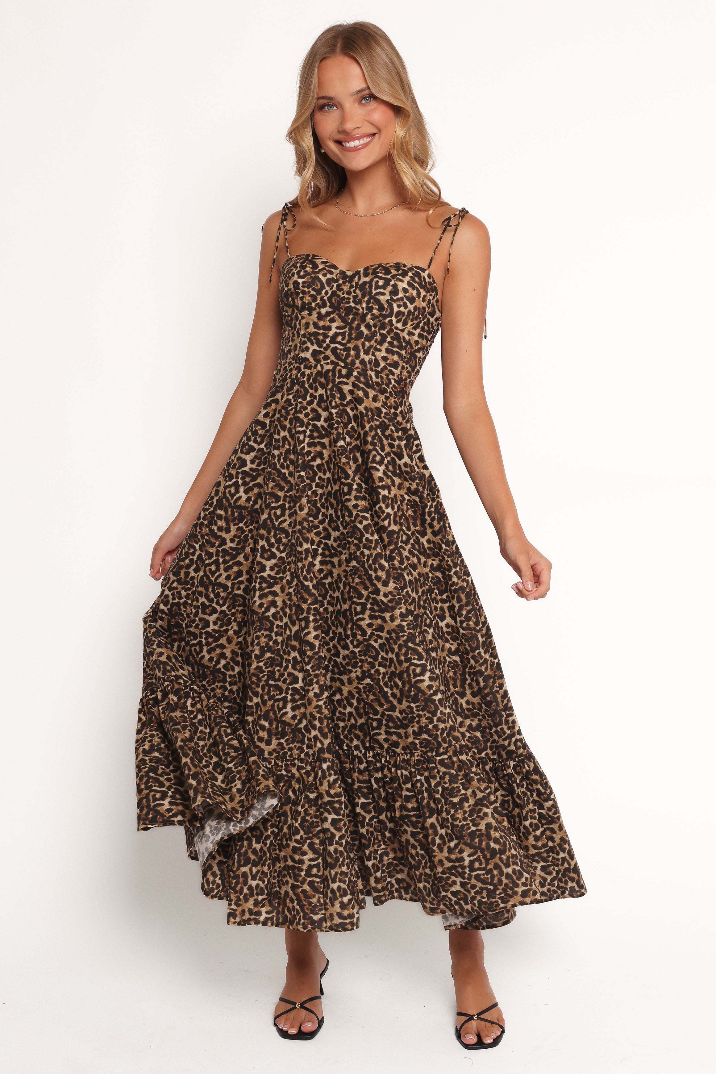Ayana Midi Dress - Leopard - XL - Image 35