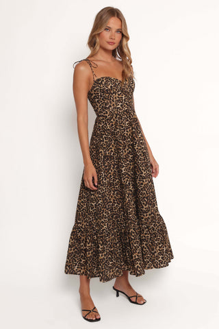 Ayana Midi Dress - Leopard - XL - Image 34