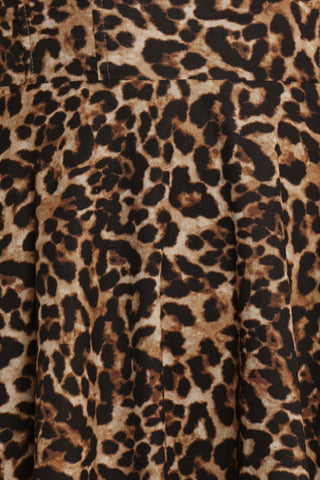 Ayana Midi Dress - Leopard - XL - Image 39