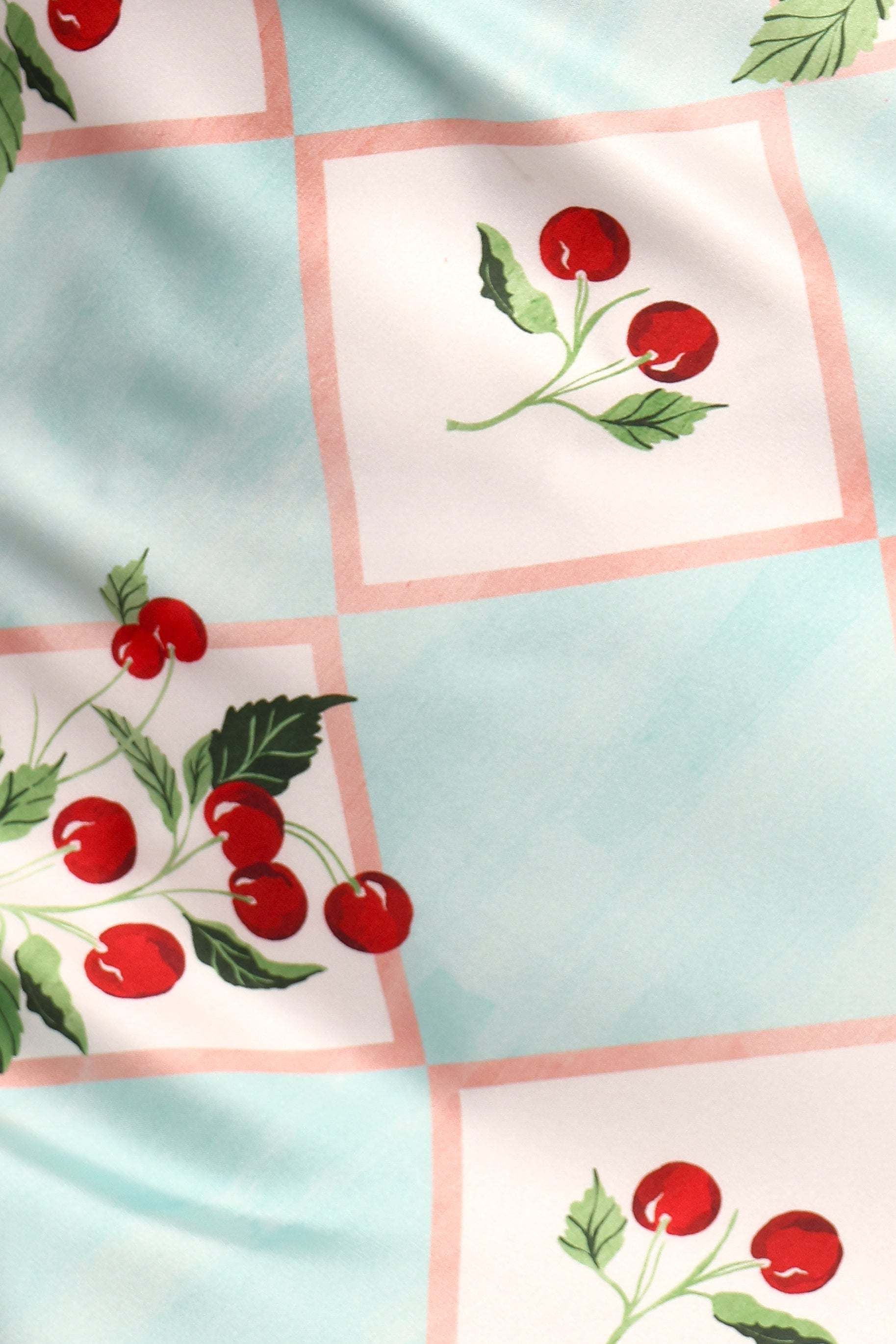 Benton Strapless Midi Dress - Cherry Print - XL - Image 35