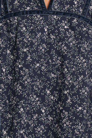 Brooklyn Mini Dress - Blue Floral - XL - Image 55