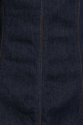 Calyx Mini Dress - Dark Denim - N/A - Image 55