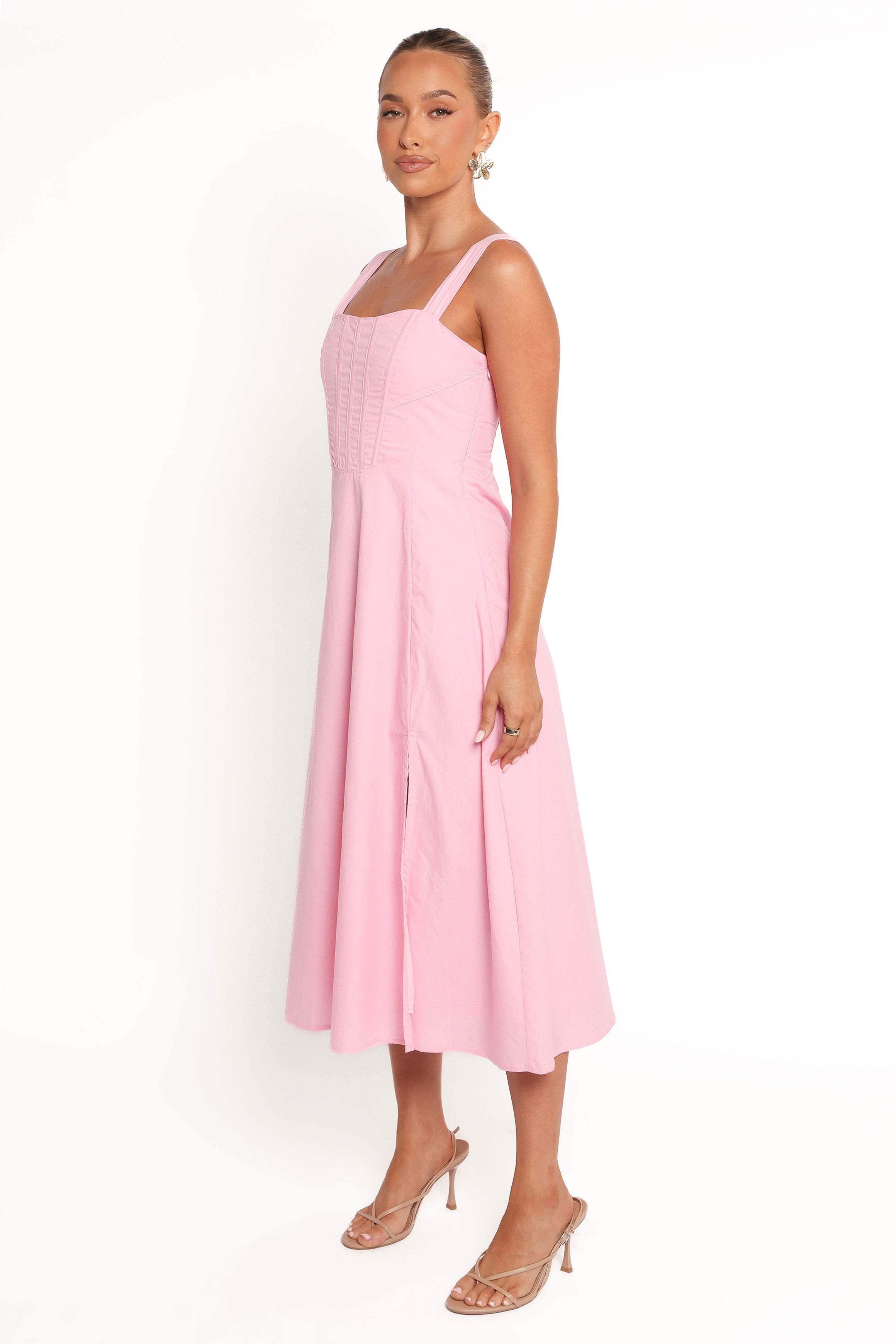 Cosima Midi Dress - Pink - XL - Image 32