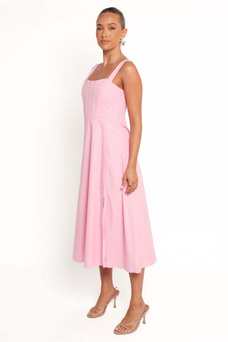 Cosima Midi Dress - Pink - XL - Image 32