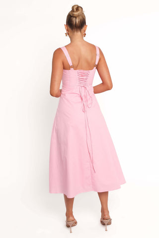 Cosima Midi Dress - Pink - XL - Image 30