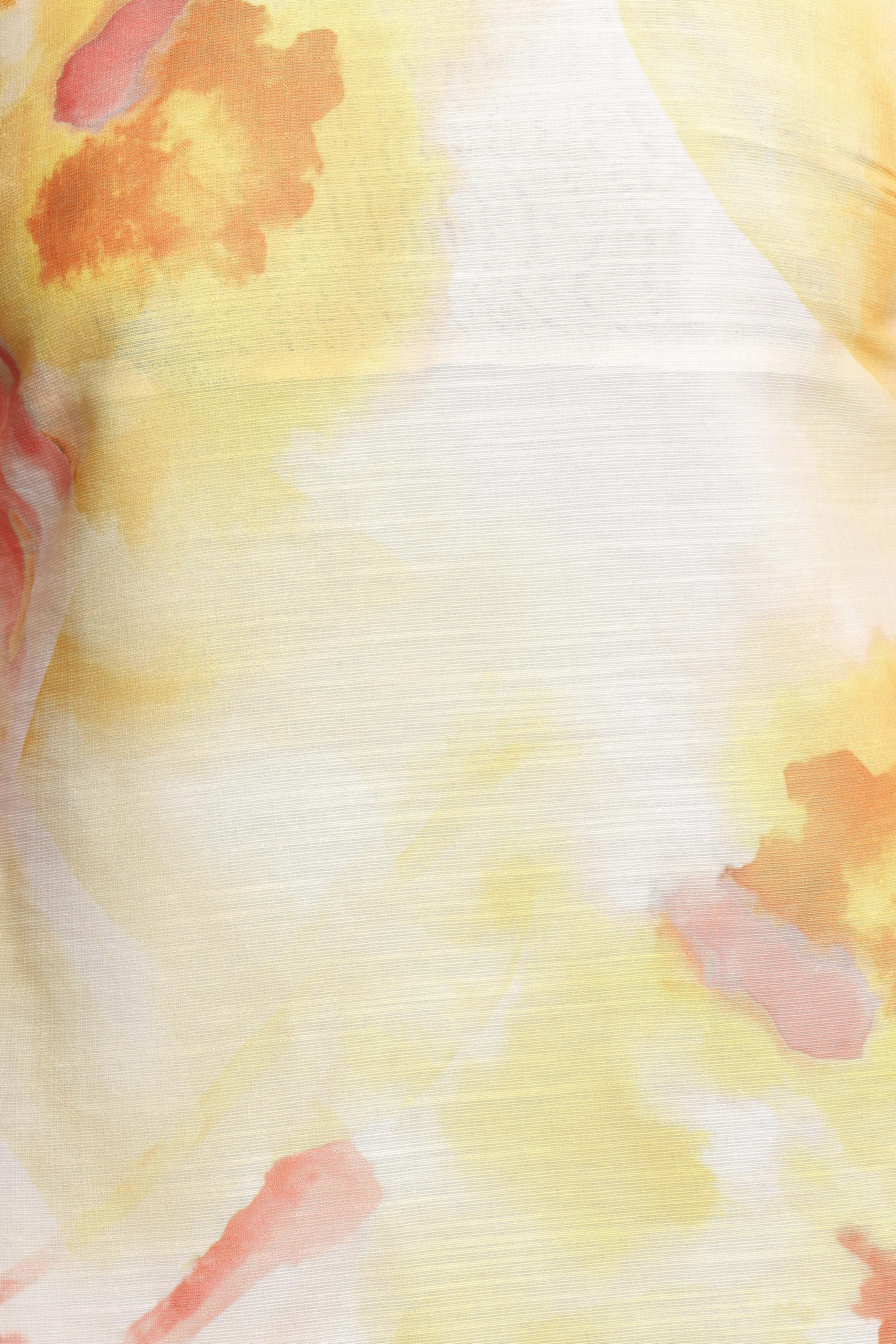 Hydra Maxi Dress - Yellow Floral - XL - Image 30