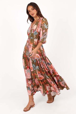 Kelda Dress - Green Multi - XL - Image 30