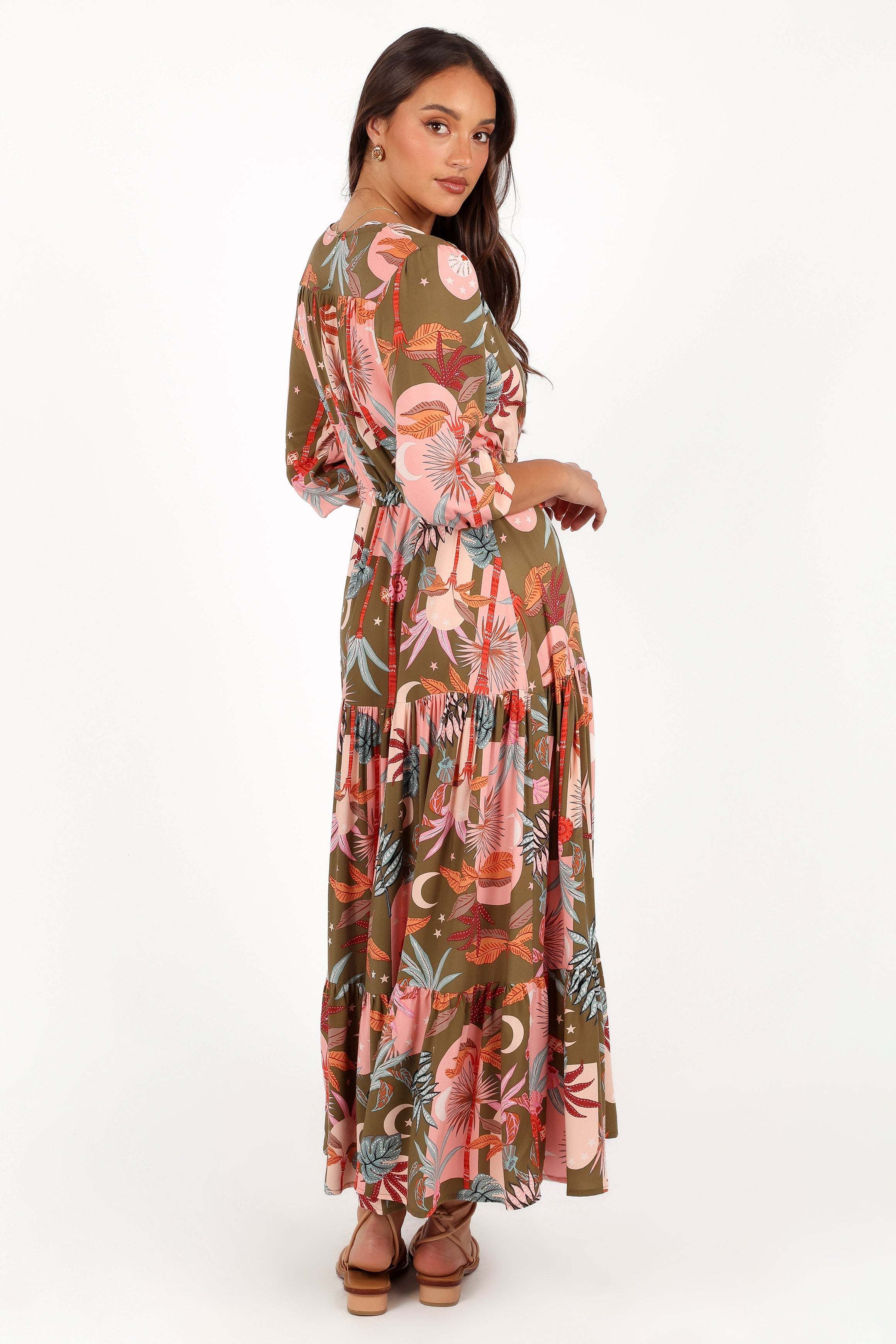 Kelda Dress - Green Multi - XL - Image 31