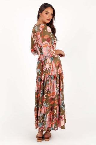 Kelda Dress - Green Multi - XL - Image 31