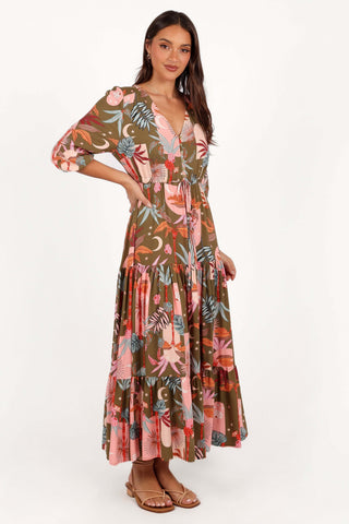 Kelda Dress - Green Multi - XL - Image 32