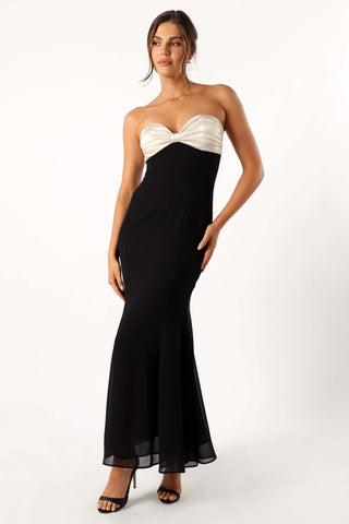 Cecilia Strapless Maxi Dress - Black - XL - Image 39