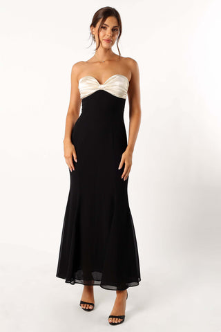 Cecilia Strapless Maxi Dress - Black - XL - Image 43