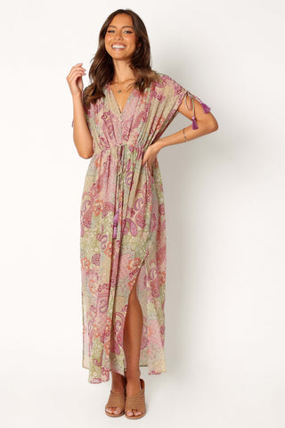 Cyril Maxi Dress - Iris Oasis - L - Image 21
