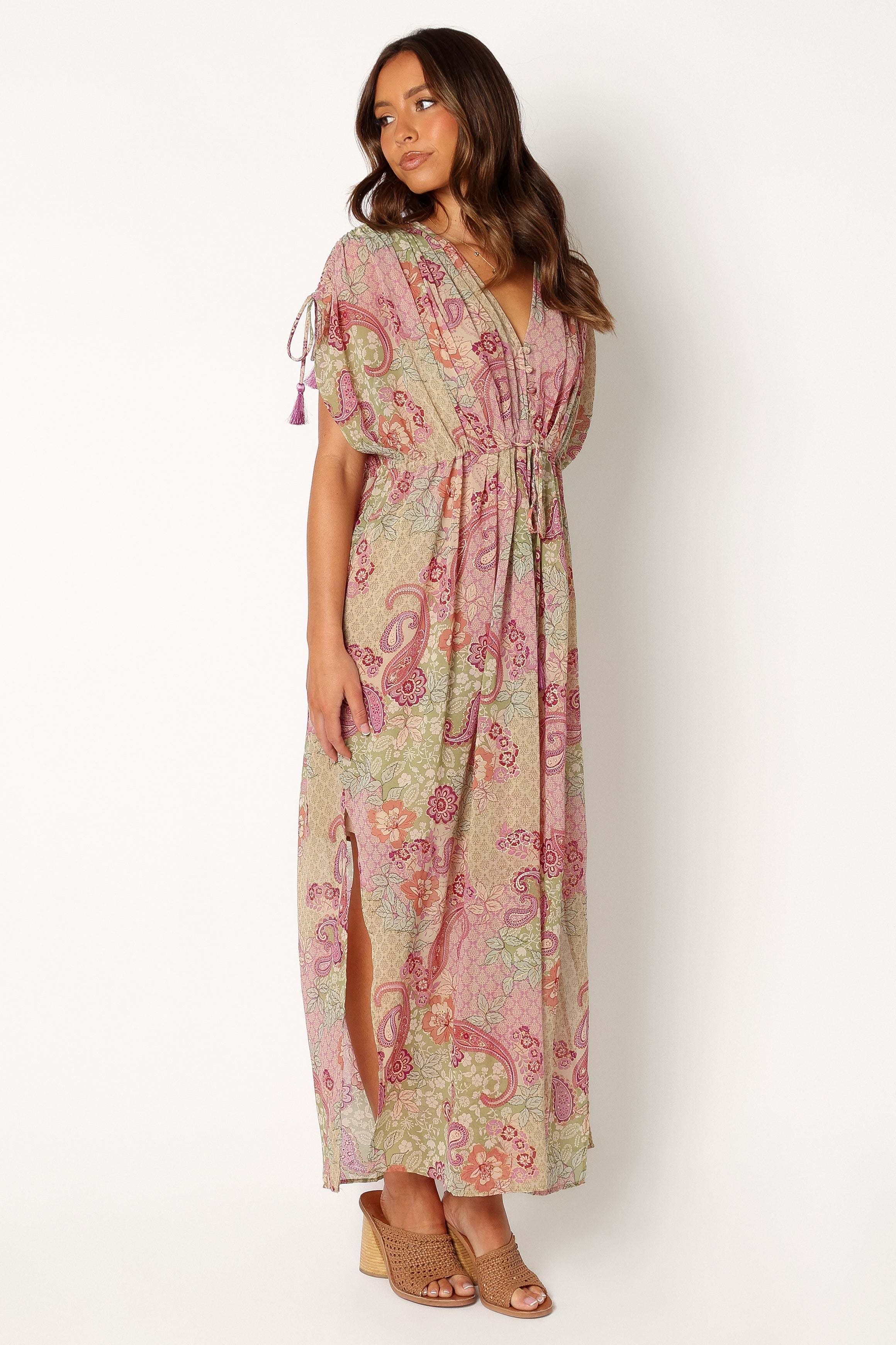 Cyril Maxi Dress - Iris Oasis - L - Image 27